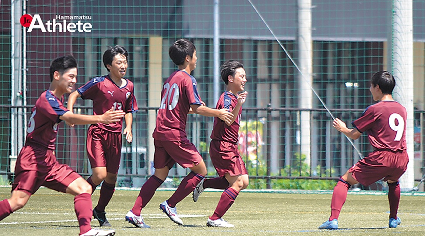 サッカーは浜松開誠館中学校が浜松地区を制す ジュニアアスリート浜松 Earnest